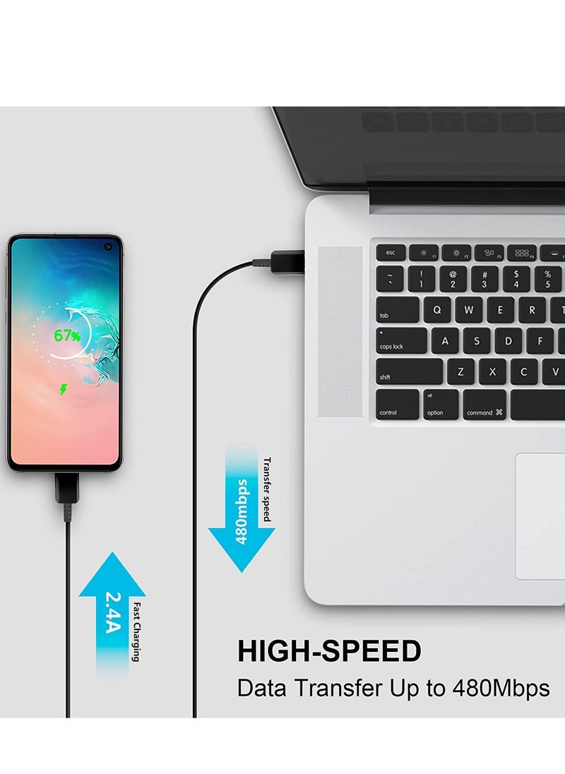 ELTRAZONE - Chargeur Rapide USB C 25W, Adaptateur Secteur Ultra Rapide Chargeur USB C pour Samsung S22, S22+, S22 Ultra, S21, S21FE 5G, S20, S20+, S10, S9, S8, A52, A53, PD 3.0 Chargeur Rapide +1,5 M C au - Image 1