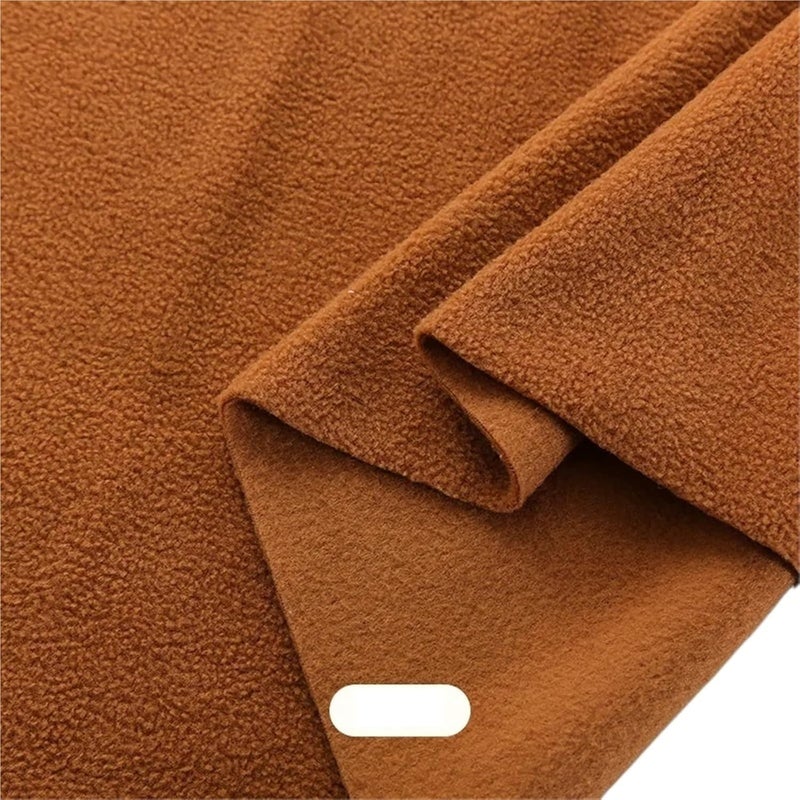Thickened Shake Fleece Fabric Coral Cloth DIY Material Outerwear Jackets Plush Lining Hoodie 160x90cm/45cm(Color 20,45x160cm) - Image 1