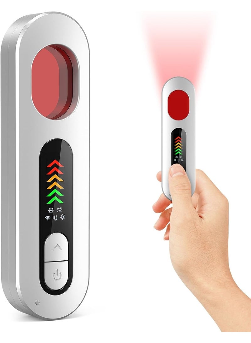 Hidden Camera Detectors, Camera Detector, Portable Anti Spy Camera Finder GPS Tracker Detector for Travel, Hotels, Car, 6 Levels Sensitivity 4 Modes - Image 1