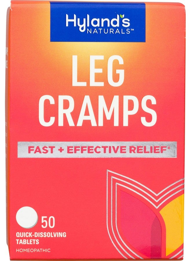 Hyland's Leg Cramps Tablets, Natural Relief of Calf, Leg and Foot Cramp, 50 Count - Image 1