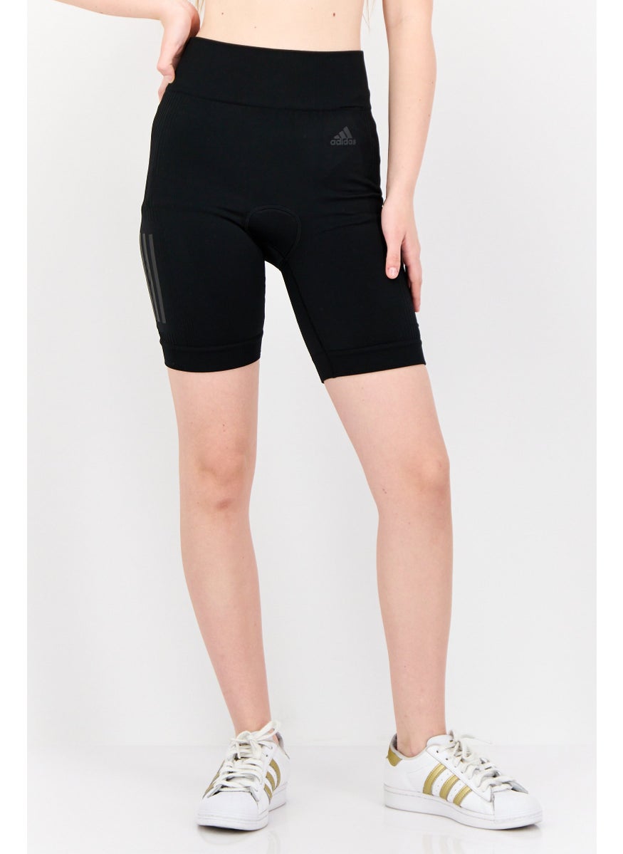 Adidas Women Sportswear Fit Cycling Shorts, Black  - Image 1