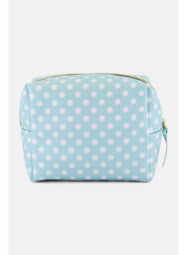Posh  Pop Women Polka Dots Print Cosmetics Bags, Multicolor  - Image 2