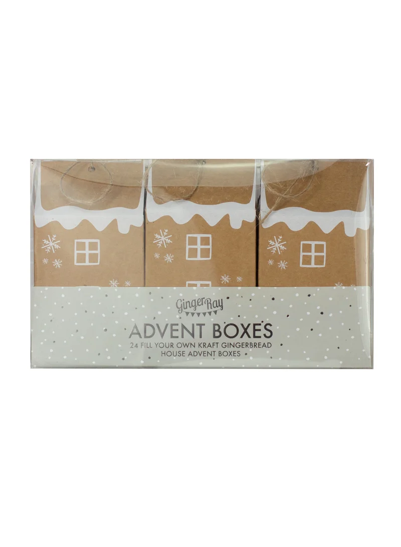Ginger Ray Gingerbread House Make Your Own Advent Calendar