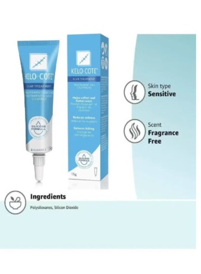 Kelo-cote Advanced Formula Scar Treatment Gel 15g - Image 2