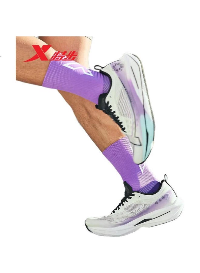XTEP Men'S Second Generation Integrated Molded Running Shoes Speed Competition Leisure Sports Shoes Training Wear-Resistant Rebound Shock Absorption - Image 3