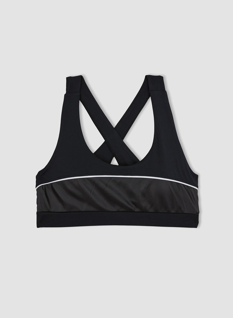 DeFacto Defactofit Crew Neck Sports Bra  - Image 4
