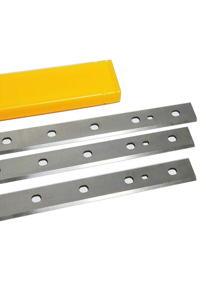 JTEX 12-1/2 Inch Planer Blades Replacement for DEWALT DW734 Planer, Replace DW7342, Double Sided - Set of 3 - Image 4