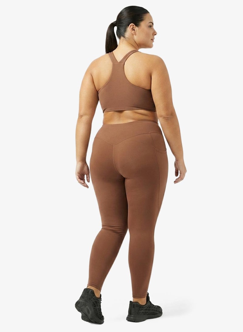 FRWD Plus Medium Support Racer Back Sports Bra & Sculpting Leggings Set - Image 2