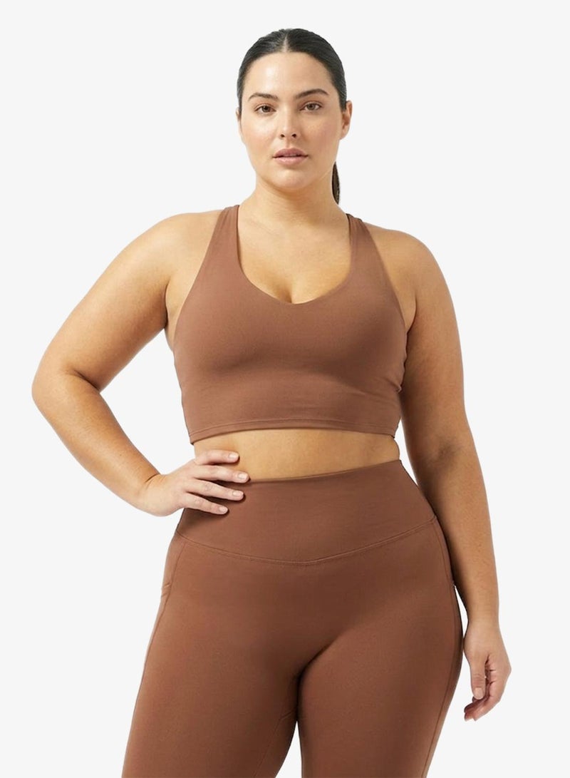 FRWD Plus Medium Support Racer Back Sports Bra & Sculpting Leggings Set - Image 3