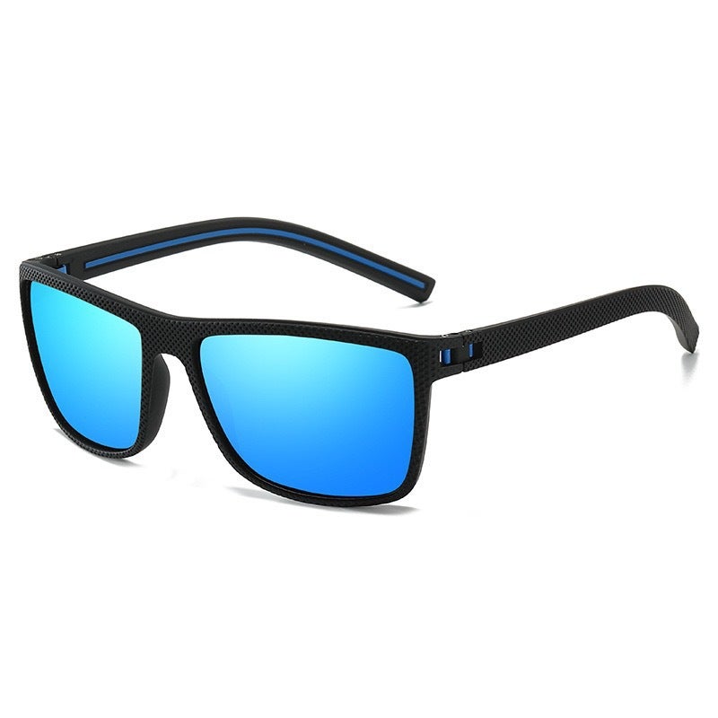 Men's Retro Square Sunglasses UV400 for Driving and Outdoor Sports - Image 1