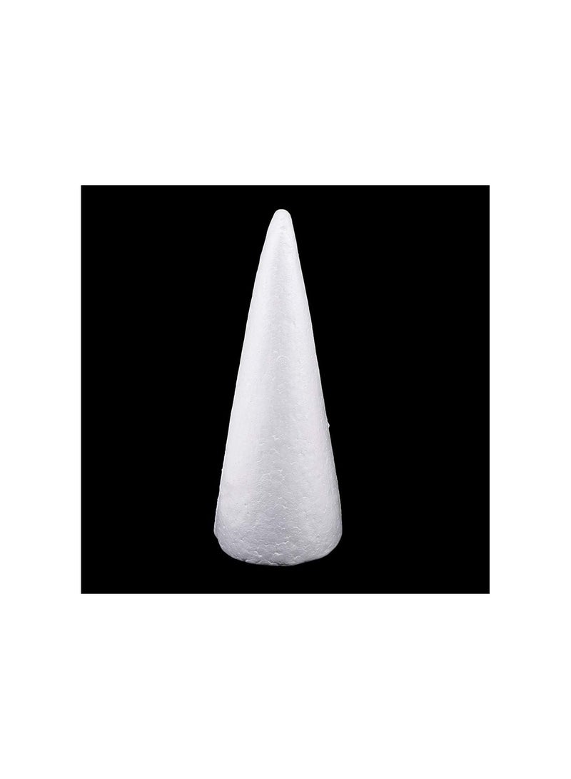 GGOOT 3X Cone Polystyrene Foam Styrofoam 3 Sizes fit DIY Crafts Xmas Tree Decor - Image 3