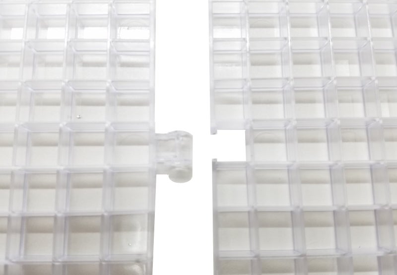Creator's Waffle Grid 6-Pack - As Seen On HGTV/DIY Cool Tools Network - 100% USA - Solid Bottom Modular Surface - Glass Cutting, Small Parts, Liquid Containment, Grow Room, Etc. - Home, Office, Shop - Image 3