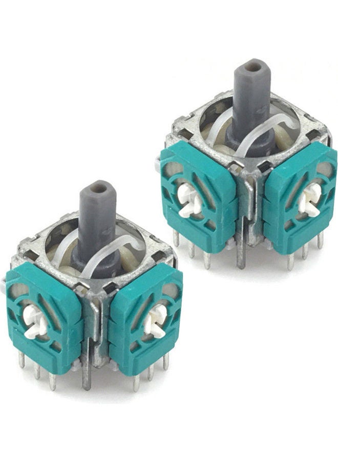 NIBEMINENT 2Pcs Analog Thumb Joystick Repair Parts Dualshock Replacement for PS4 Controller - Image 1
