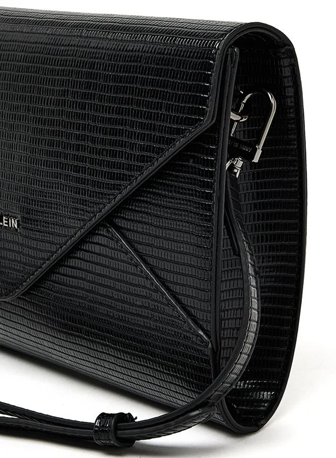 Anne Klein  Croc Textured Flap Clutch for Women | Best Price UAE