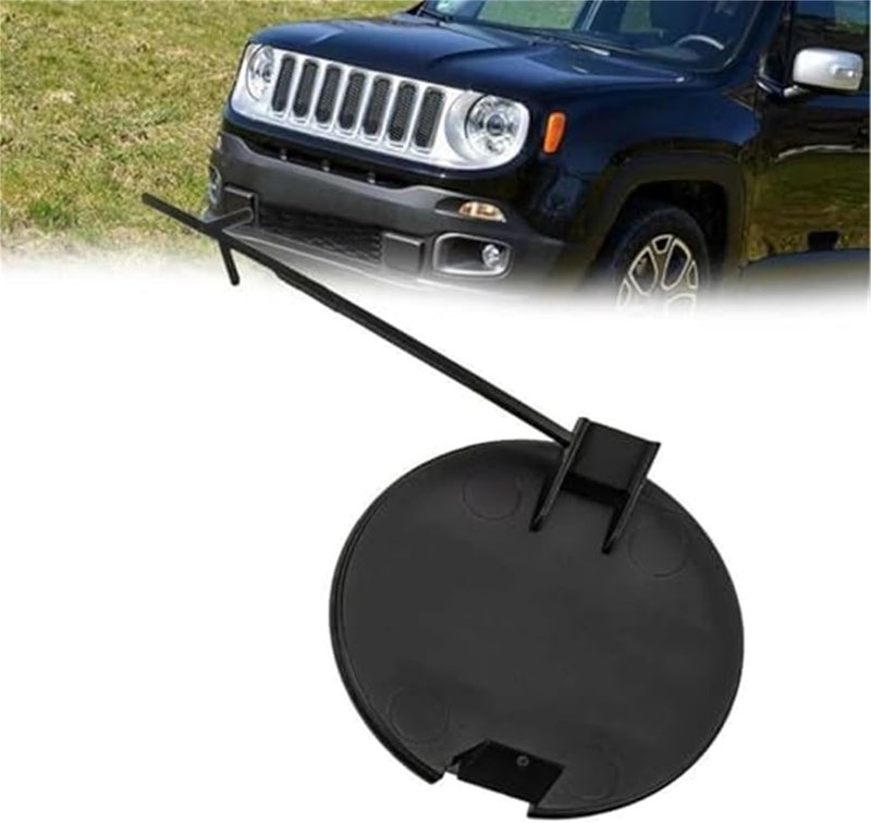 Vuzmode Front Bumper Tow Hook Eye Cap Cover for Jeep Renegade - Image 5