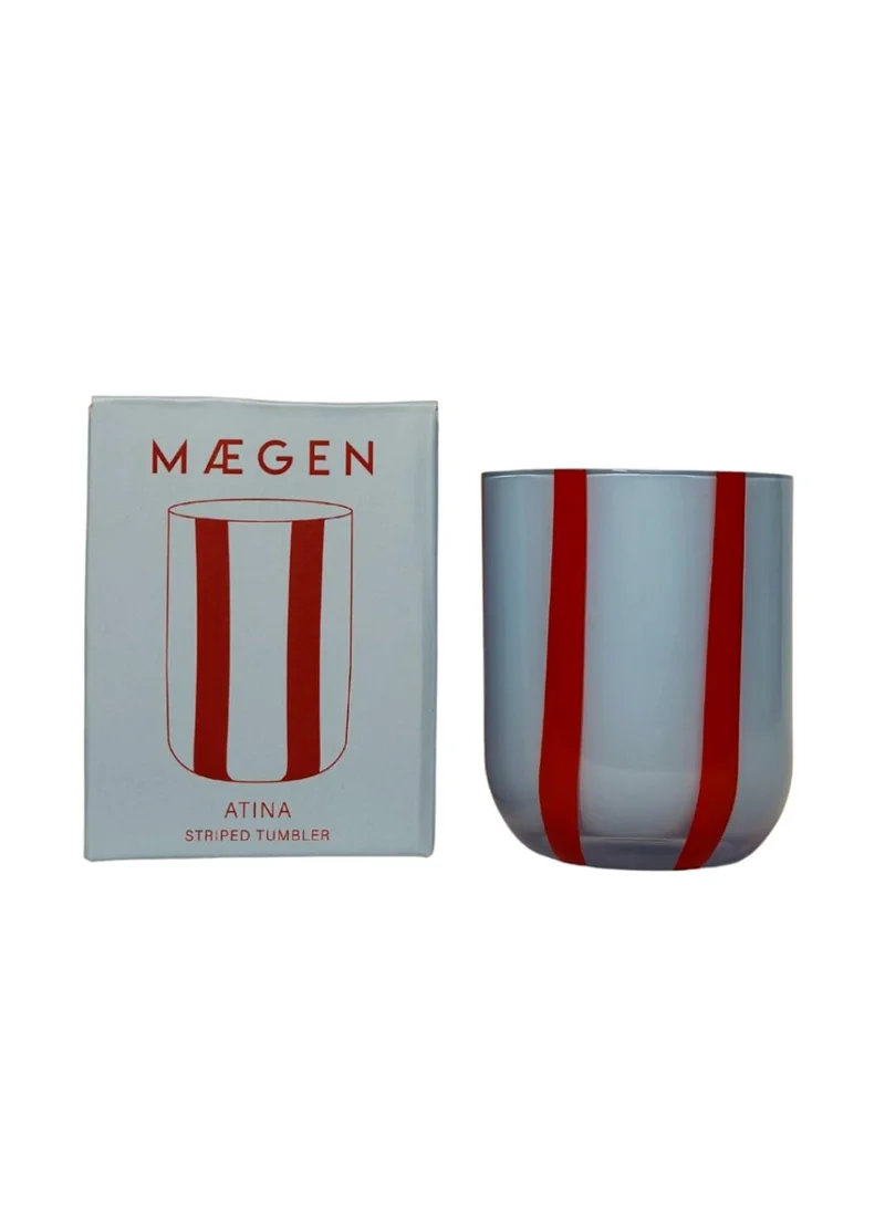 مايجن أتينا جلاسوير - أحمر/أزرق - طماطم وورق نعناع