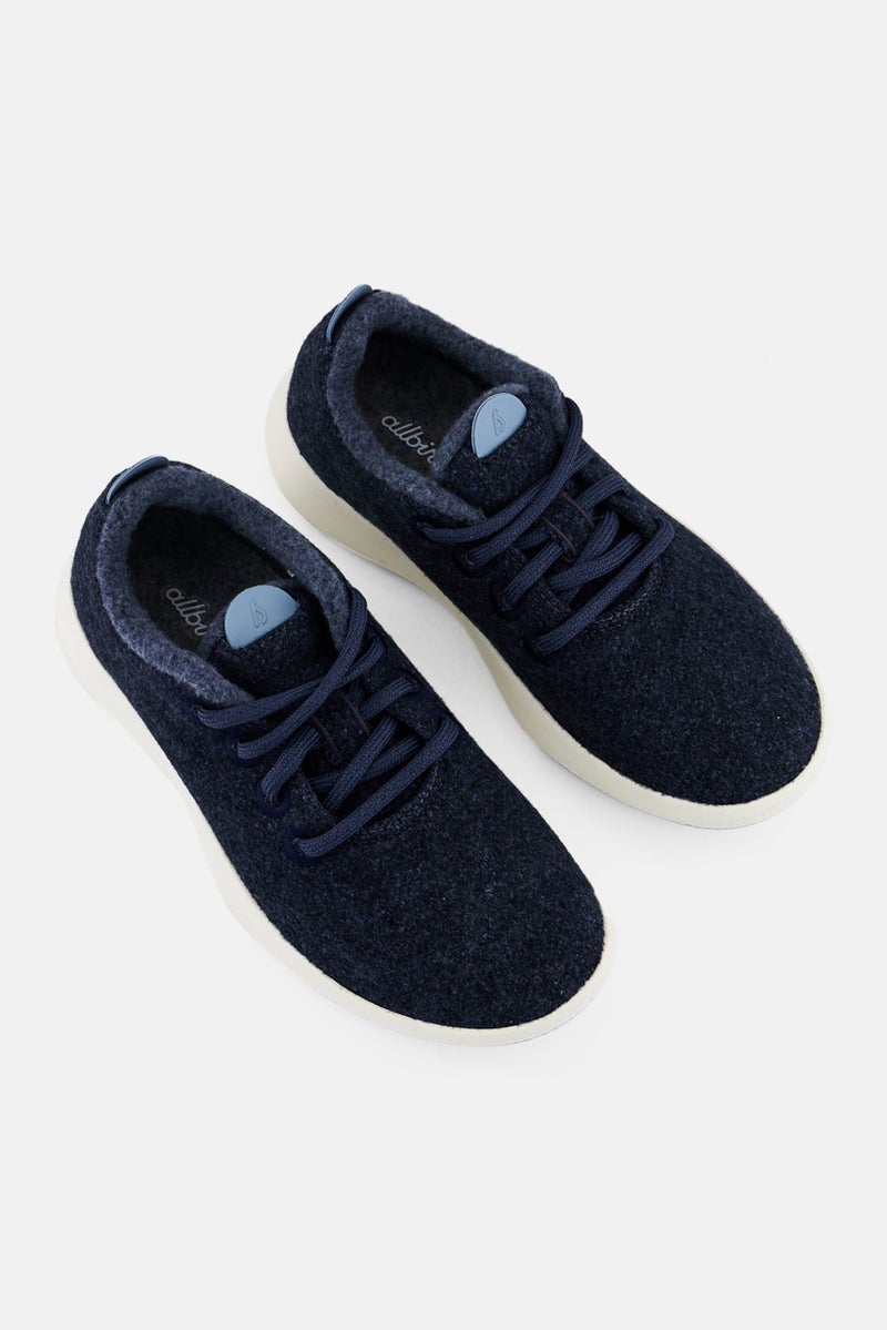 Allbirds Women Lace Up Casual Shoes, Navy - Image 4