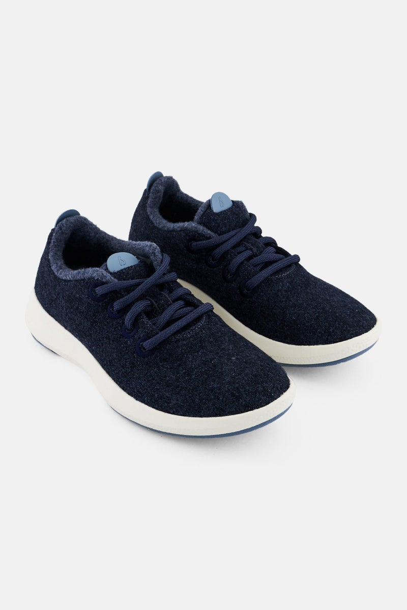 Allbirds Women Lace Up Casual Shoes, Navy - Image 1