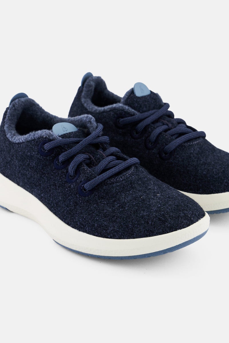 Allbirds Women Lace Up Casual Shoes, Navy - Image 3