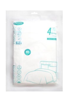 WHIKON Travel Disposable Bed Sheet Set,4Pcs Portable Disposable Sheet and Disposable Pillowcase Set 1pc bed sheet 200*230cm 1pc duvet sheet 200*230cm and 2pc pillowcase 50*85cm  - Image 1