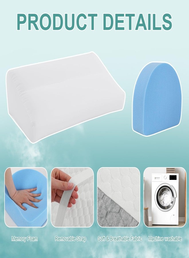 ROYALAY Adjustable Pillow for Sciatica Relief Sleeping, Memory Foam Leg Pillow for Hip Pain While Sleeping, Sciatica Pain Relief Devices for Back Knees - Image 3