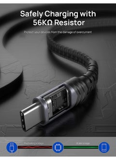 JSAUX Premium CC0008 3 Ampere 60 WATT 1 Meter Type-C Super Fast Charging and Data Transfer Cable / iPhone 15 series compatible  - Image 3