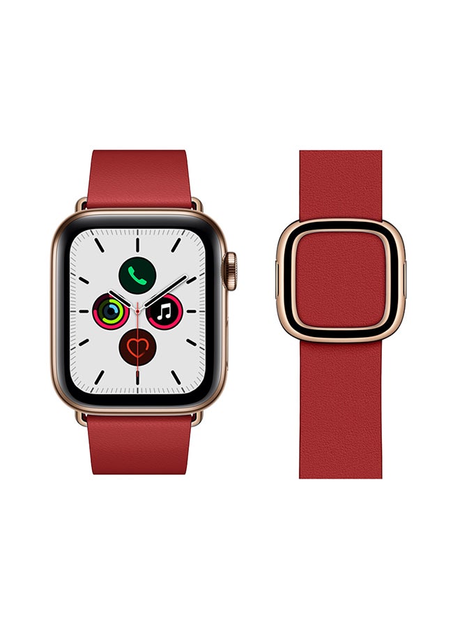 Perfii Stylish Band For Apple Watch Series 5/4/3/2/1 Ruby Red - Image 2
