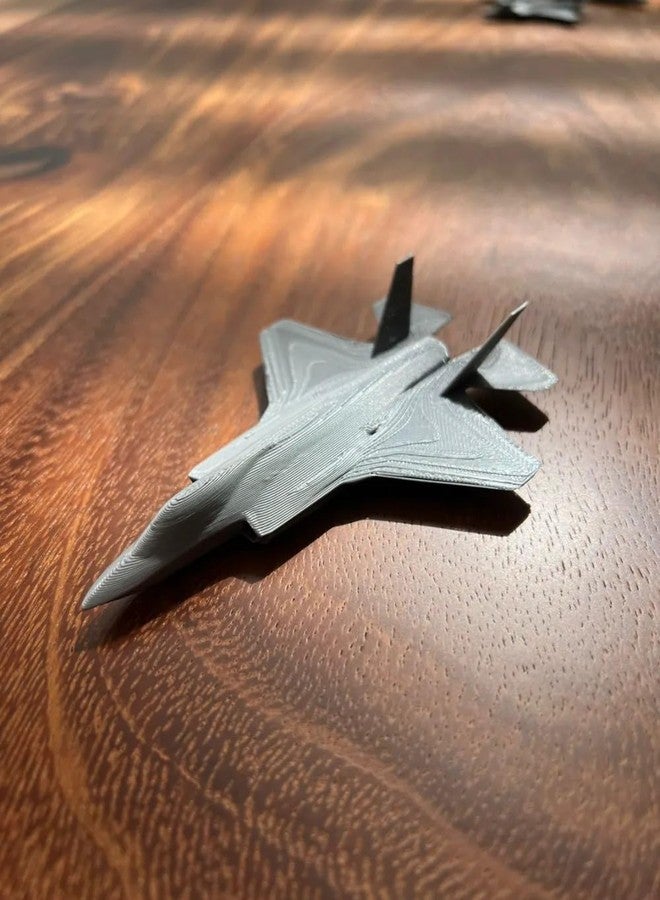 Beoals F35 Lightning Fighter 3D Printed Fighter Jet Model, Multicolor Scale Aircraft Replica, Desktop Display Piece,Figure Toy - Image 4