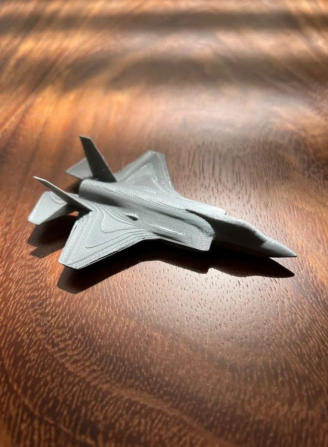 Beoals F35 Lightning Fighter 3D Printed Fighter Jet Model, Multicolor Scale Aircraft Replica, Desktop Display Piece,Figure Toy - Image 2