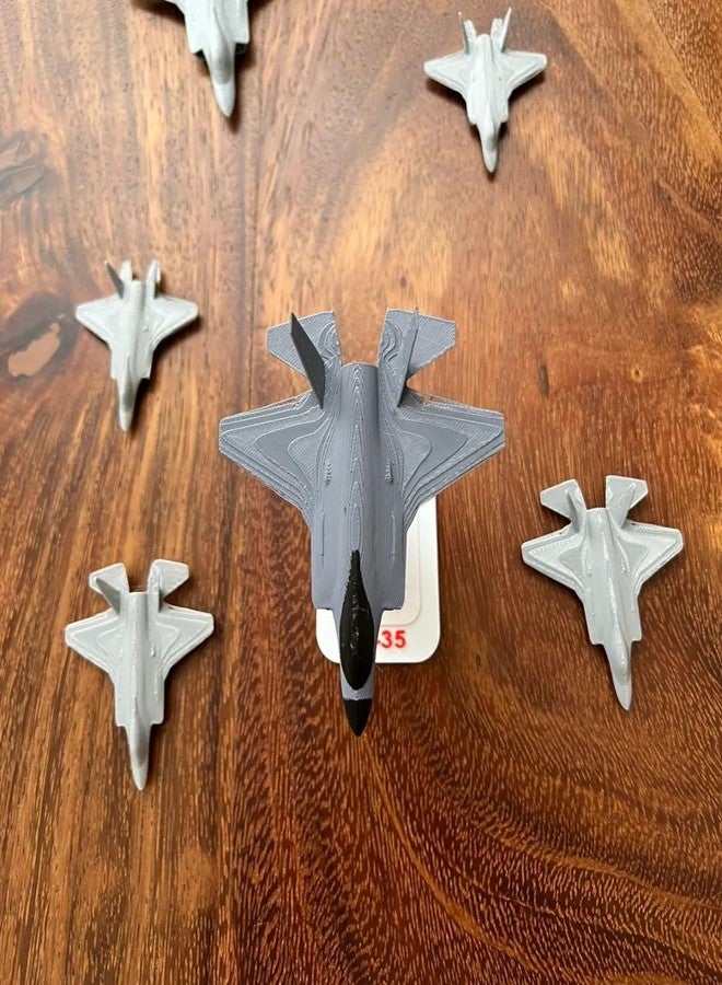 Beoals F35 Lightning Fighter 3D Printed Fighter Jet Model, Multicolor Scale Aircraft Replica, Desktop Display Piece,Figure Toy - Image 5