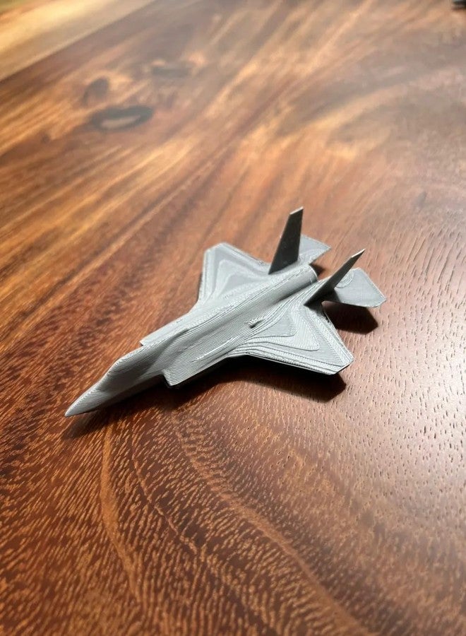 Beoals F35 Lightning Fighter 3D Printed Fighter Jet Model, Multicolor Scale Aircraft Replica, Desktop Display Piece,Figure Toy - Image 3