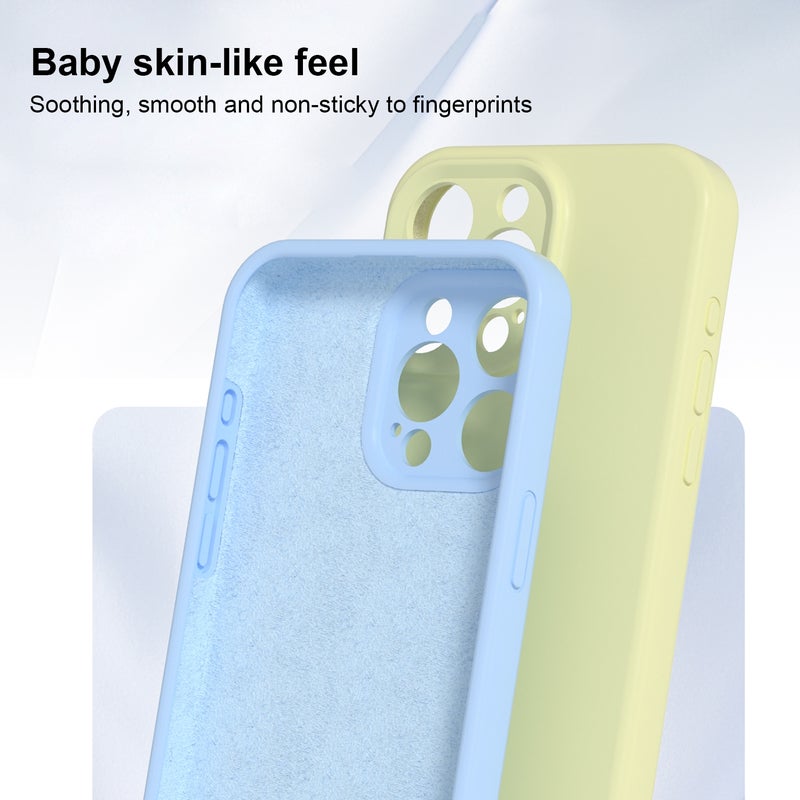 HuHa Case Cover For iPhone 11 Pro Precise Hole Liquid Silicone Jelly Color Full Coverage Phone Case(Willow Green) - Image 5