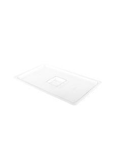 Restaurantware Restaurantware-LID ONLY: Met Lux Lid For Full Size Food Pans, 1 Freezer-Safe Lid For Commercial Food Storage Container - Containers Sold Separately, For Kitchens, Restaurants, Or Cafeterias  - Image 1