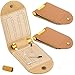 AKV Travel Cribbage Board Game Set Portable Cribbage Boards Unique 2 Track Cribbage Board Foldable PU Mini Cribbage Board with 4 Cribbage Board Pegs Folded314x492inAfter Unfolding L1031in 2Pcs - Image 2