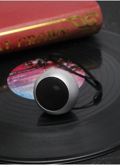 Generic Mini wireless speaker HD sound quality Silver  - Image 3