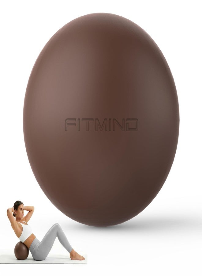 FITMIND Pilates Ball 8 inch, Small Yoga Ball Extra Thick, Mini Pilates Ball with Pump, Non-Slip Surface Small Exercise Ball for Physical Therapy, Stretching, Strength & Core Training - Image 1