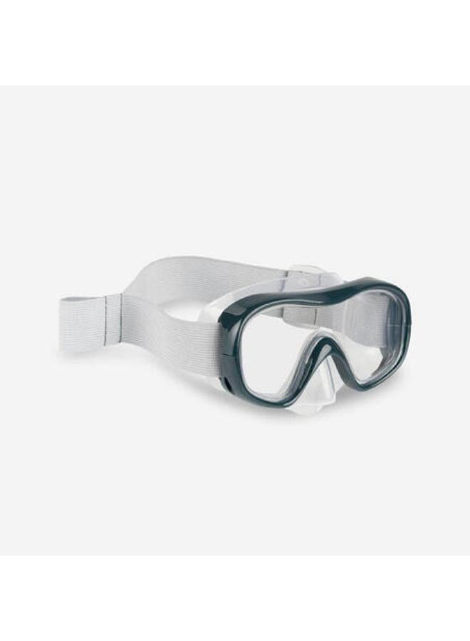 Subea Kids diving mask 100 pearl grey - Image 1