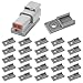 OXDFK 25 Pcs Deutsch Connector Tool Deutsch Connectors Accessories Kit Compatible with Deutsch DTM DTP DT DTHD Series Size 234612 Pin Connector Mounting Clip with Vehicle Connector Accessories - Image 2