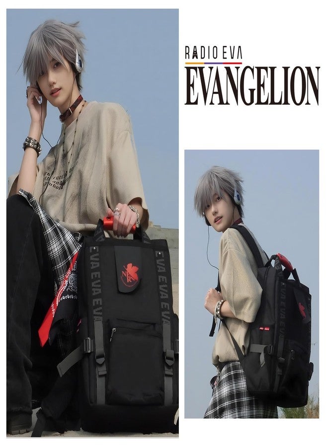 FIREFIRST Neon Genesis Evangelion Backpack 15.6” Laptop Backpacks Travel Leisure Backpack - Image 3