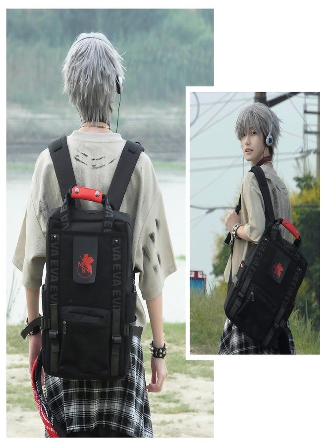 FIREFIRST Neon Genesis Evangelion Backpack 15.6” Laptop Backpacks Travel Leisure Backpack - Image 5