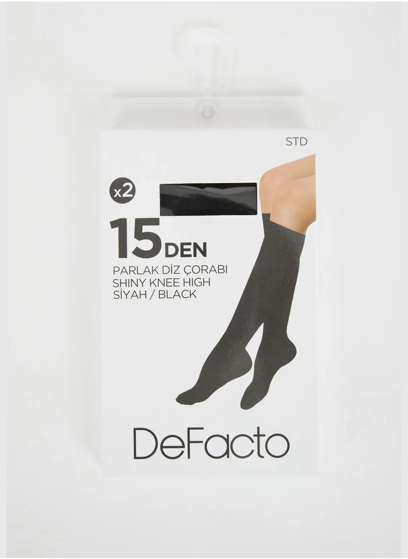 ديفاكتو 2 Pack Woman Knee Socks