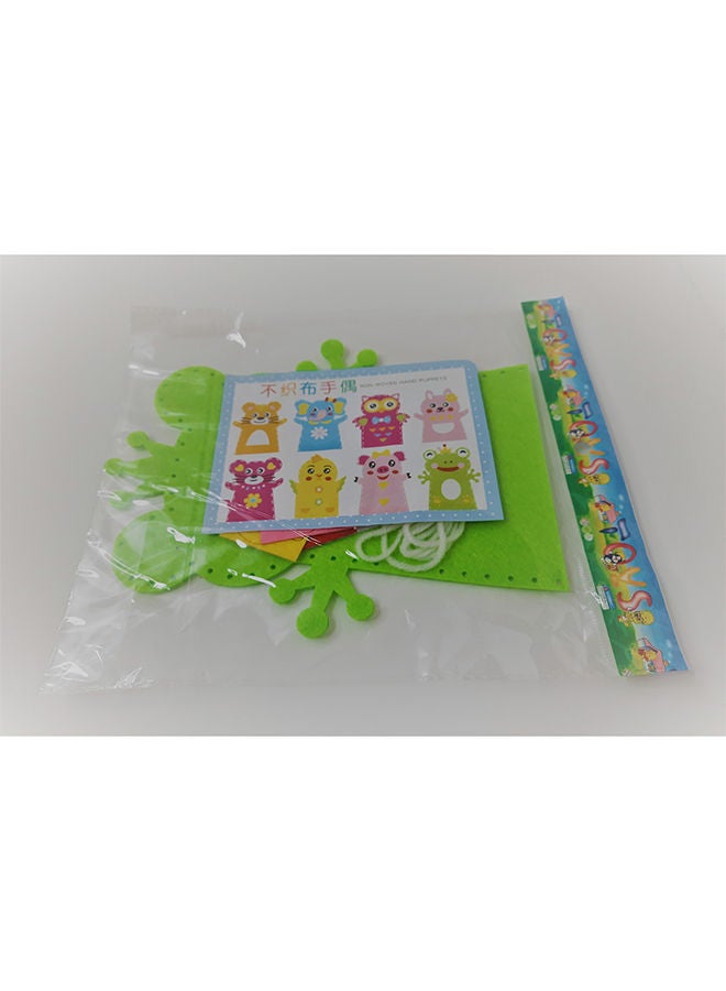 NIBEMINENT Handmade DIY Felt Frog Sewing Set For Kids 22cm - Image 3