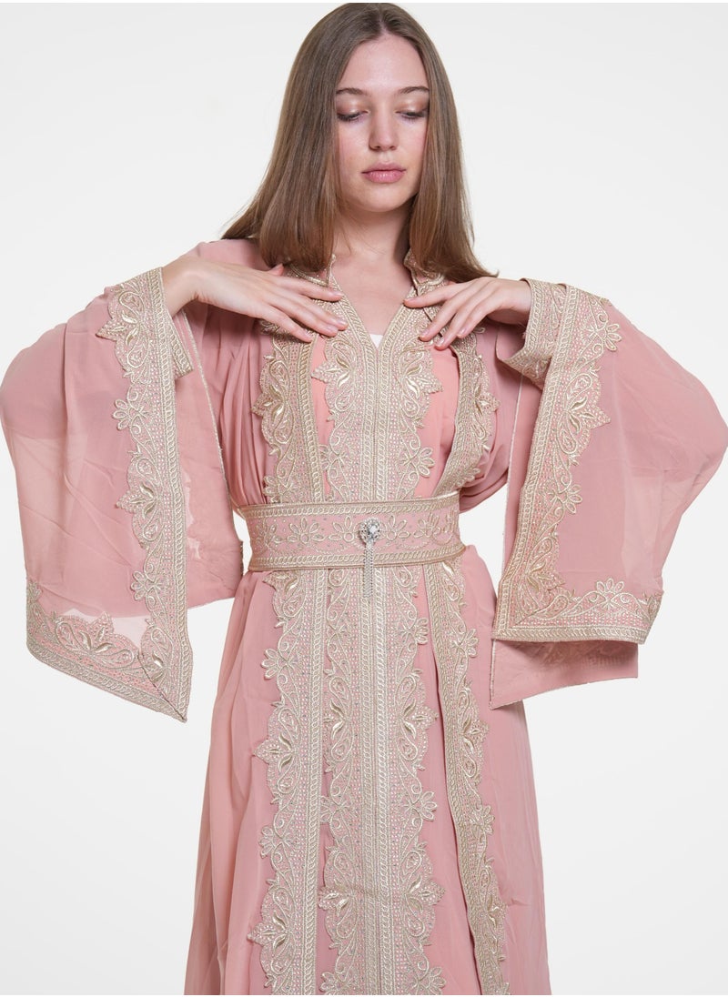 AL BENT AL SHARQIEH kaftan , arabian dress  - Image 1