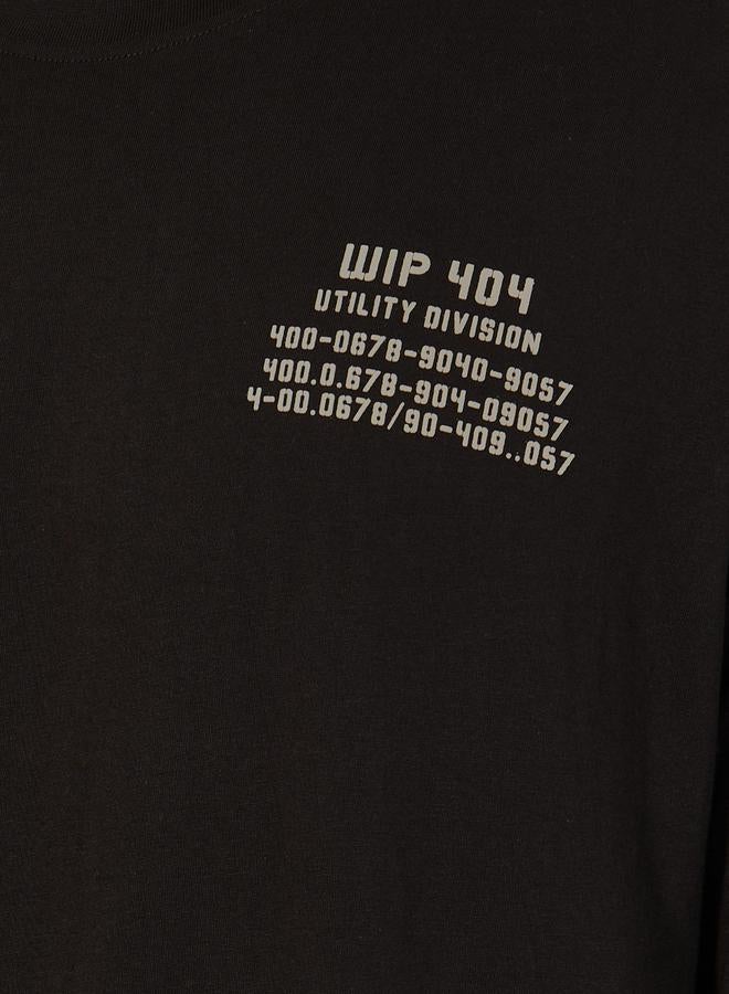 Styli Slogan Print Oversized Jersey T-Shirt  - Image 3