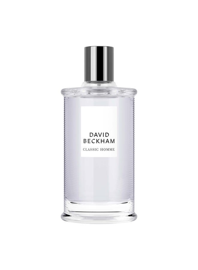 DAVID BECKHAM Classic Homme by David Beckham for Men - 3.3 oz EDT Spray - Image 1