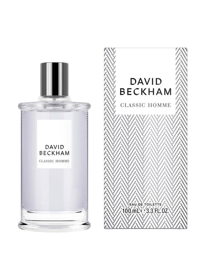 DAVID BECKHAM Classic Homme by David Beckham for Men - 3.3 oz EDT Spray - Image 2