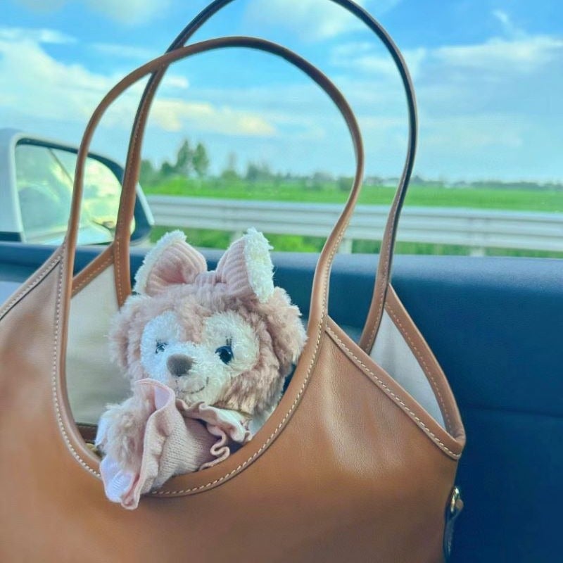 New Hobo Tote Shopping Bag Tote Armpit Bag Cowhide Bag Shoulder Handbag Versatile Commuter Bag - Image 3