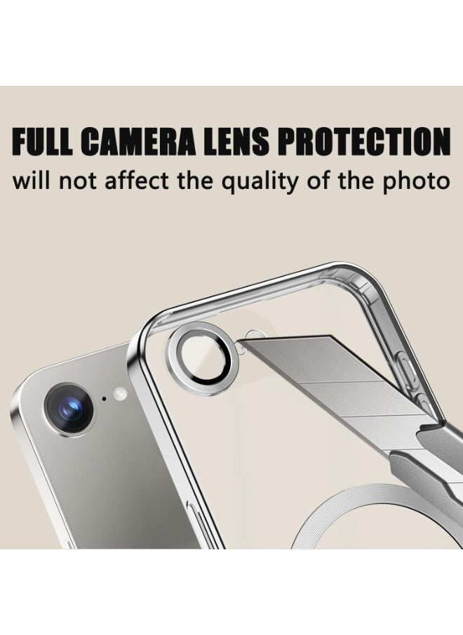 TIGER iPhone 16e Case Cover  Compatible with MagSafe Elegant Anti-Scratch  with Camera Lens Protection Magnetic Cover for iPhone 16e 6.1-inch - Image 3