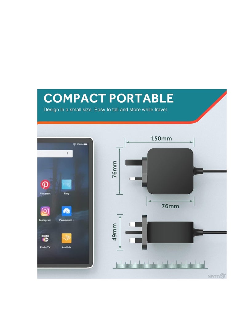 Terabyte 65W AC Adapter Charger for Lenovo IdeaPad 330 330s 320 310 100 110 110S 120 120S 510 S340 S145 710S, Flex 3 4 5 6 Laptop 4.0 * 1.7 mm Round Tip Power Supply Cord(DL65200325) - Image 4