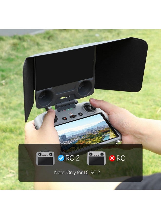 FPVtosky FPVtosky RC 2 Controller More Protector Kit for DJI Mini 4 Pro / Flip Accessories, Kit includes RC 2 Sun Hood Cover, RC 2 Lanyard, RC 2 Screen Protection x 2, DJI RC 2 Accessories, DJI Air 3 Accessories - Image 3